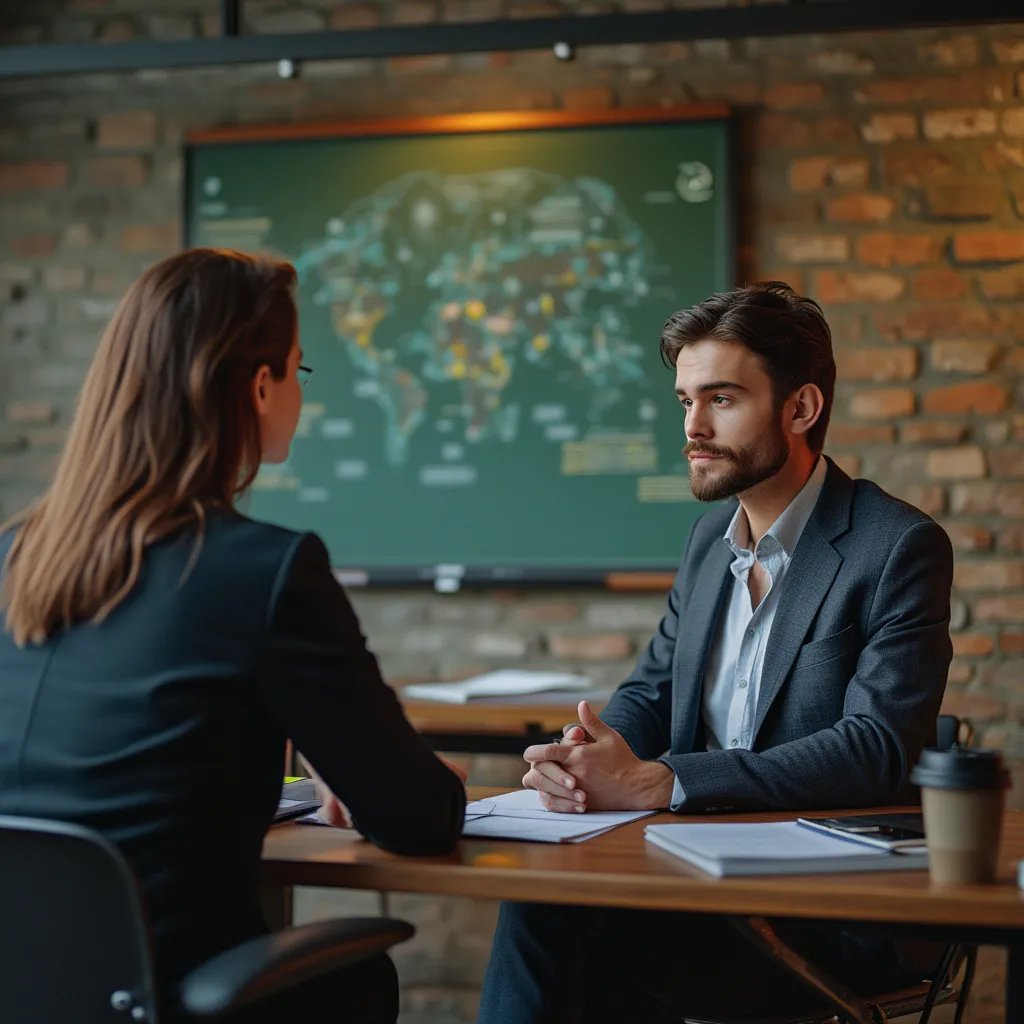 Concepto de bienestar del empleado como ventaja competitiva en el entorno laboral moderno.